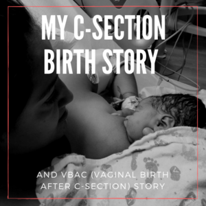 My C-Section & V-BAC Birth Story By Priscilla