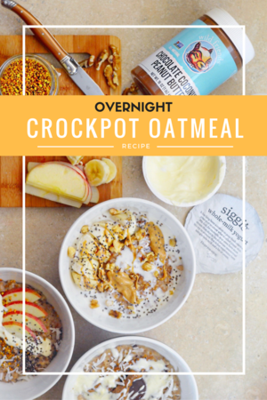 Overnight Crockpot Oatmeal