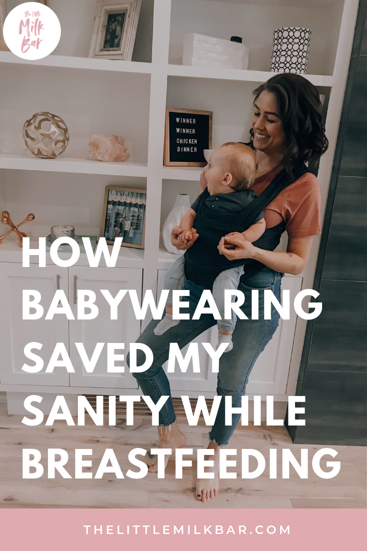 How Babywearing Saved My Sanity While Breastfeeding