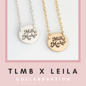 Mother's Day Gift: Milk Maker Necklace for Breastfeeding Moms