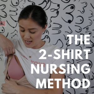 The 2-Shirt Nursing Method For Breastfeeding Moms