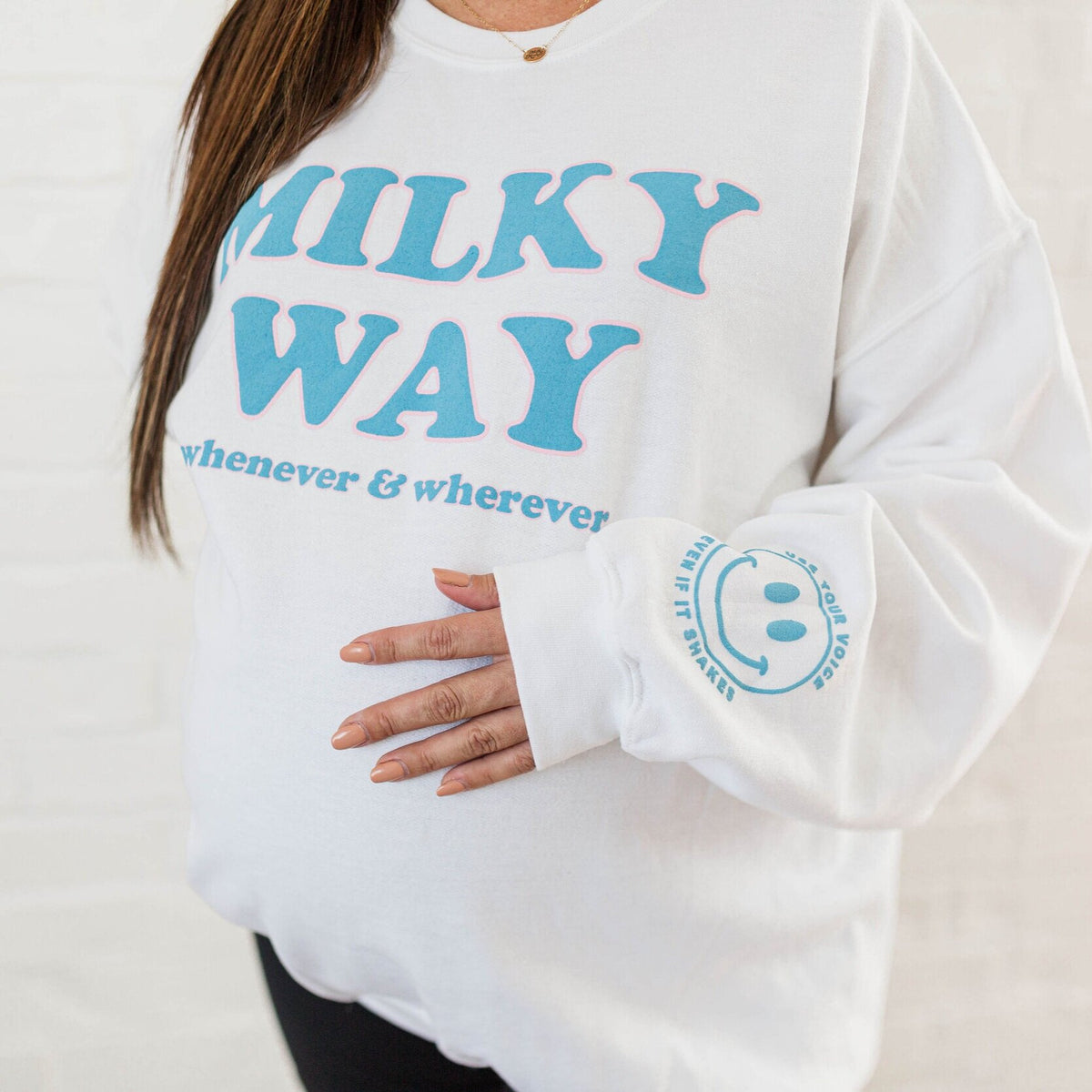 Milky way sweatshirt sales
