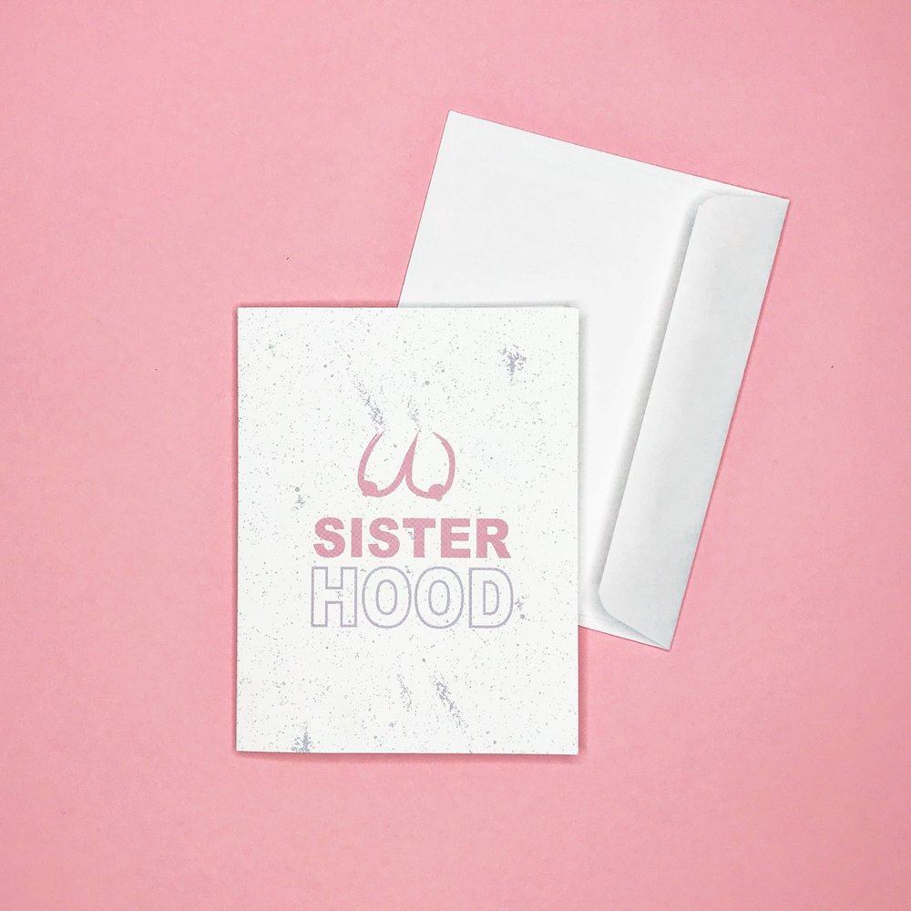 Sister Hood Greeting Card