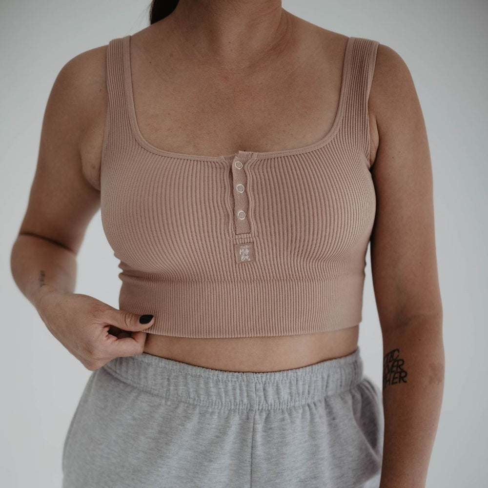 Lounge Bra , Sleep Bra GREAT For the House , La Leche League Cross Over  Soft Cup or Nursing Bra Style 4150 Cotton Pink, Blue Sizes