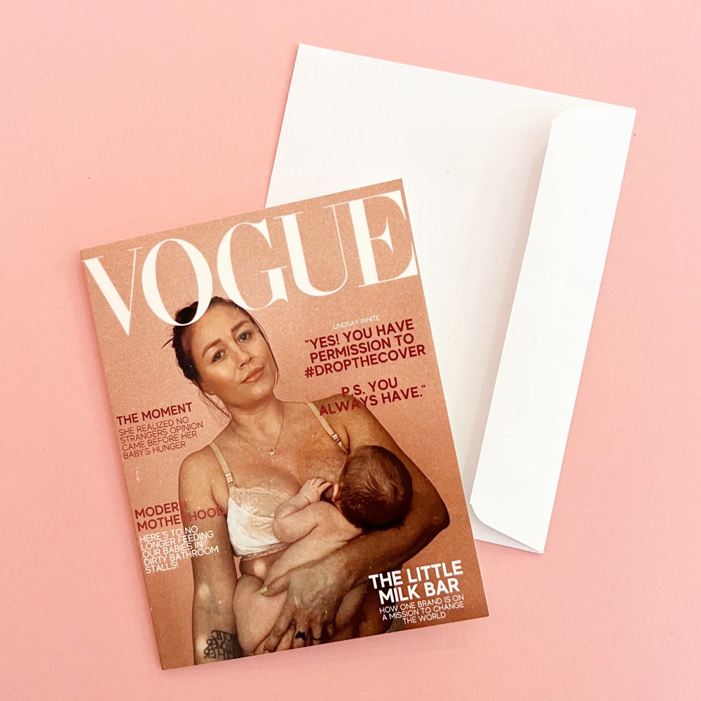 Vogue Cover Greeting Card